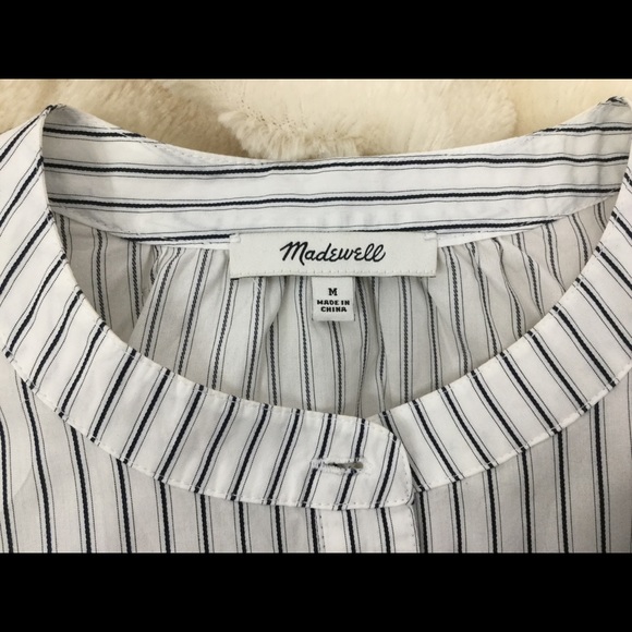 Madewell Striped embroidered shirt - Picture 8 of 9